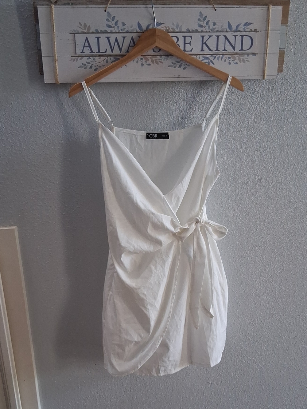 5/$13 CBR Wrap Mini Dress
